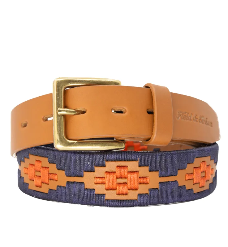Field and Stream x La Matera - El Pez Polo Belt sold by La Matera