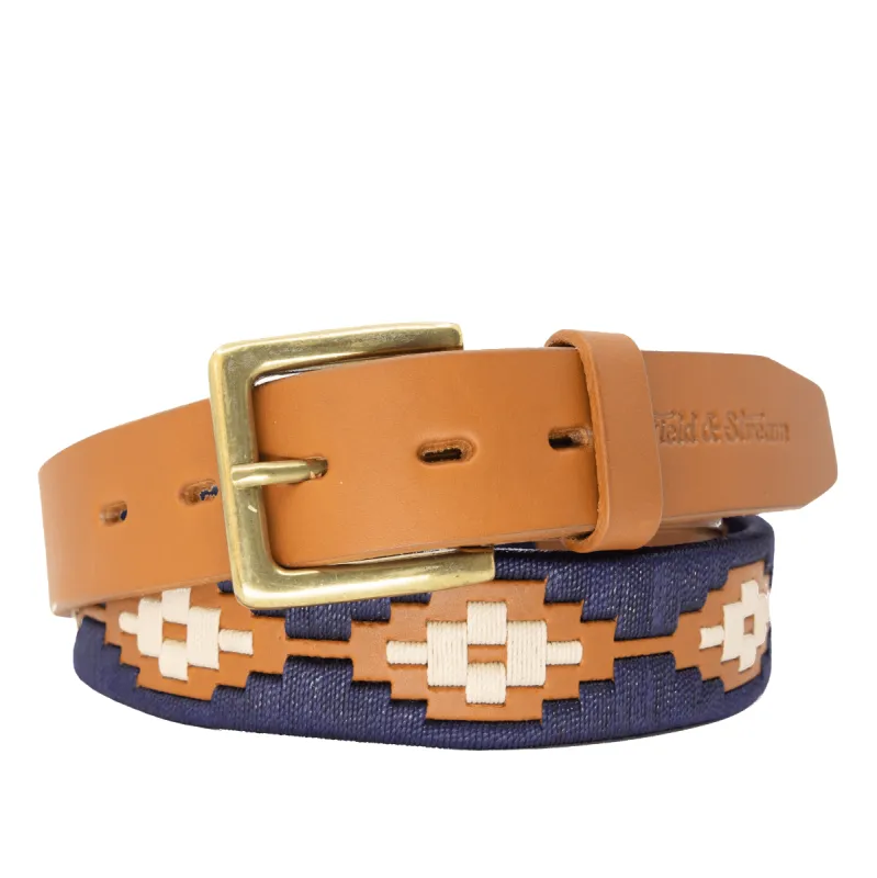 Field and Stream x La Matera - El Rio Polo Belt sold by La Matera