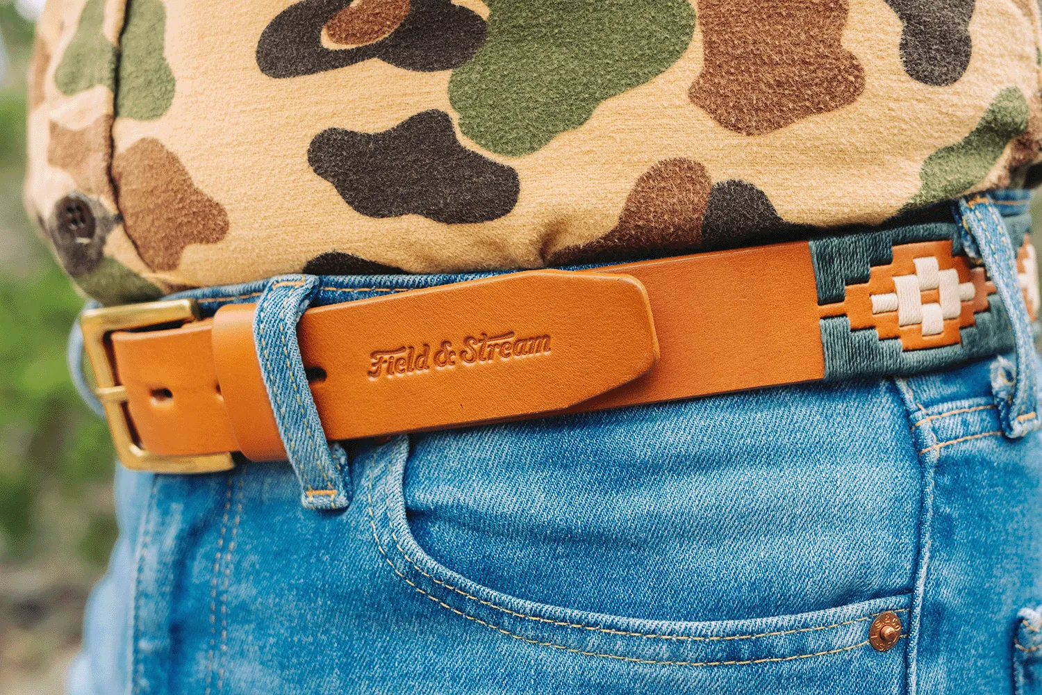 Field and Stream x La Matera - La Caza Polo Belt sold by La Matera product image thumbnail 4