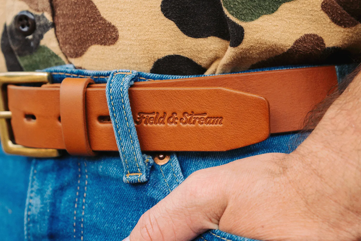 Field and Stream x La Matera - La Caza Polo Belt sold by La Matera product image thumbnail 5