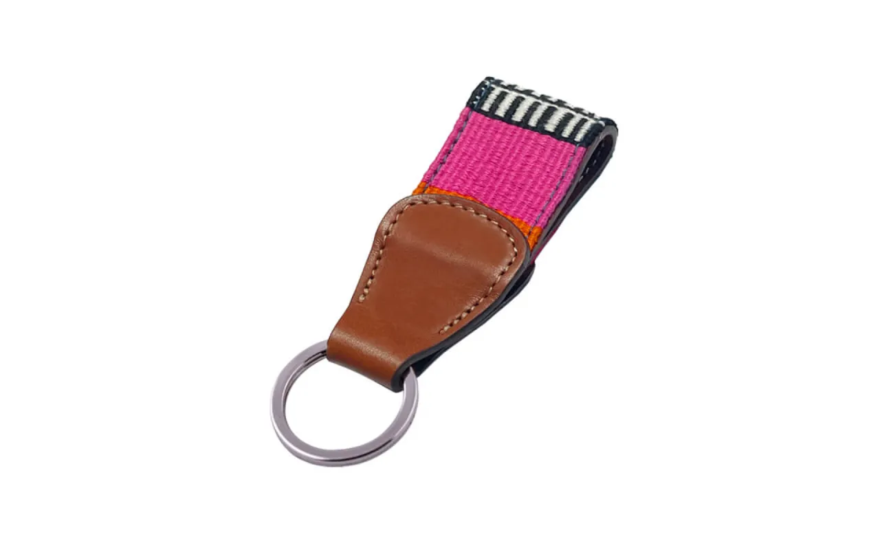 Limited Edition: Las Rayas Woven Keychain sold by La Matera