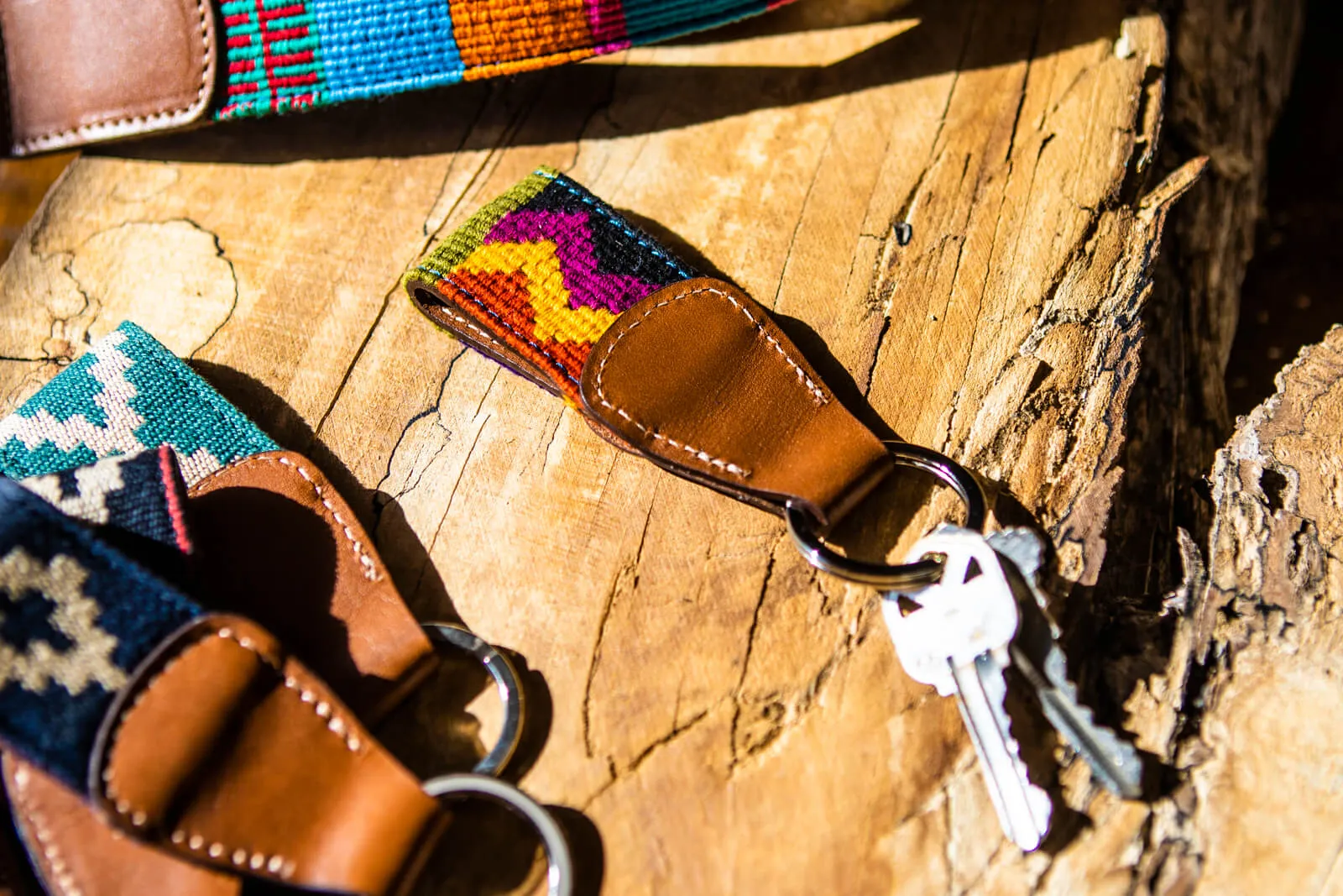 Limited Edition: Las Rayas Woven Keychain sold by La Matera product image thumbnail 4