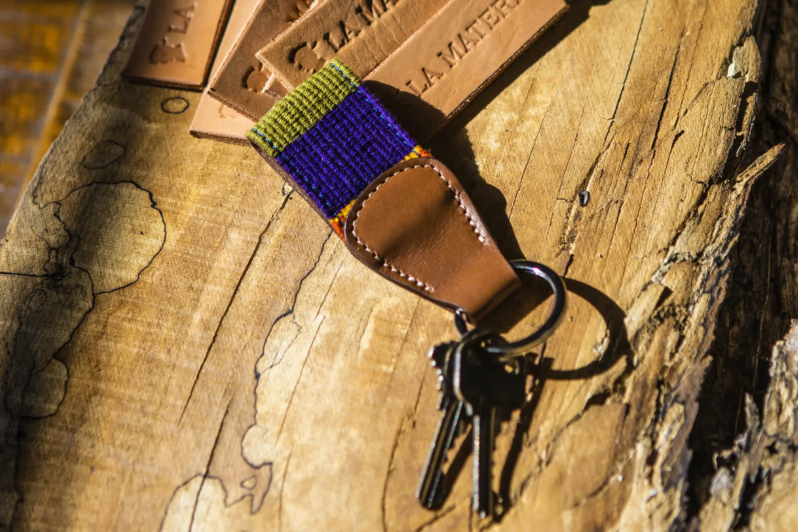 Limited Edition: Las Rayas Woven Keychain sold by La Matera product image thumbnail 3