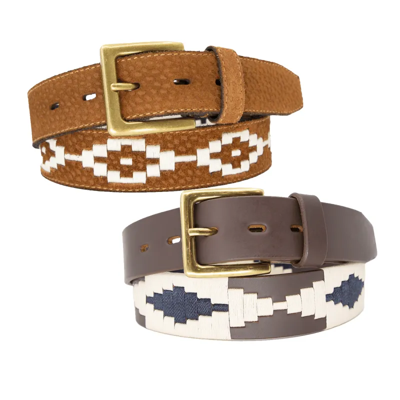 Prince William & El Campo Polo Belt Bundle made by La Matera