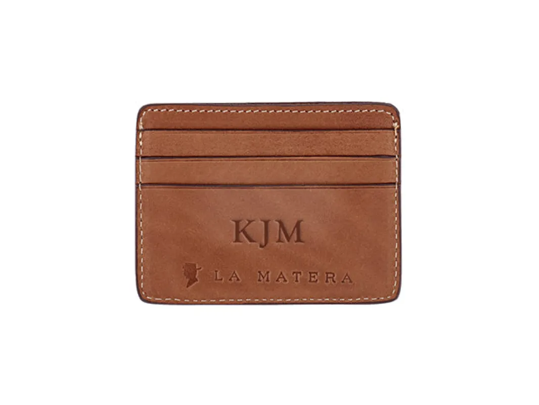 Card Wallet Monogram Custom Design sold by La Matera