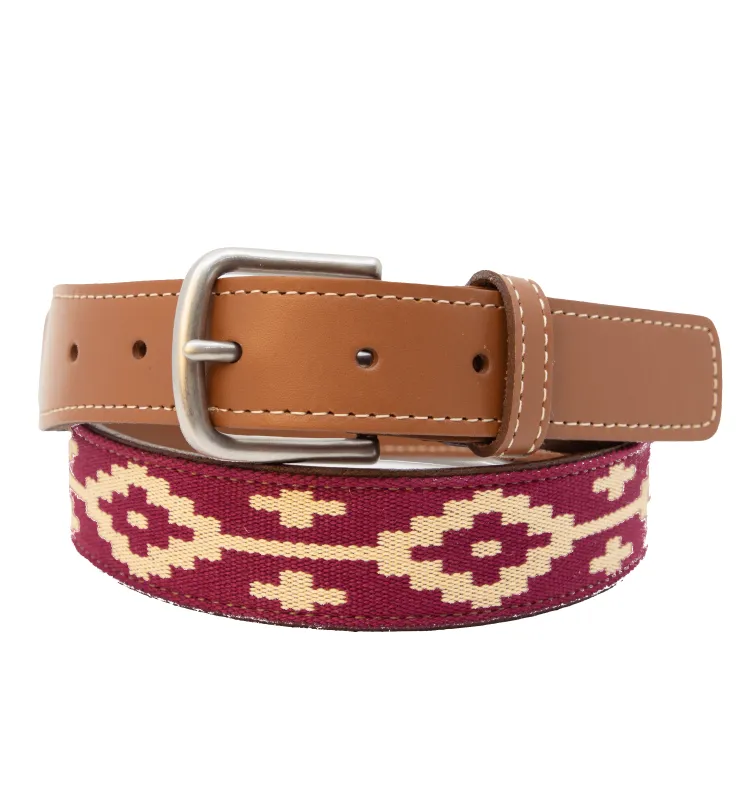 El Vino Woven Belt sold by La Matera