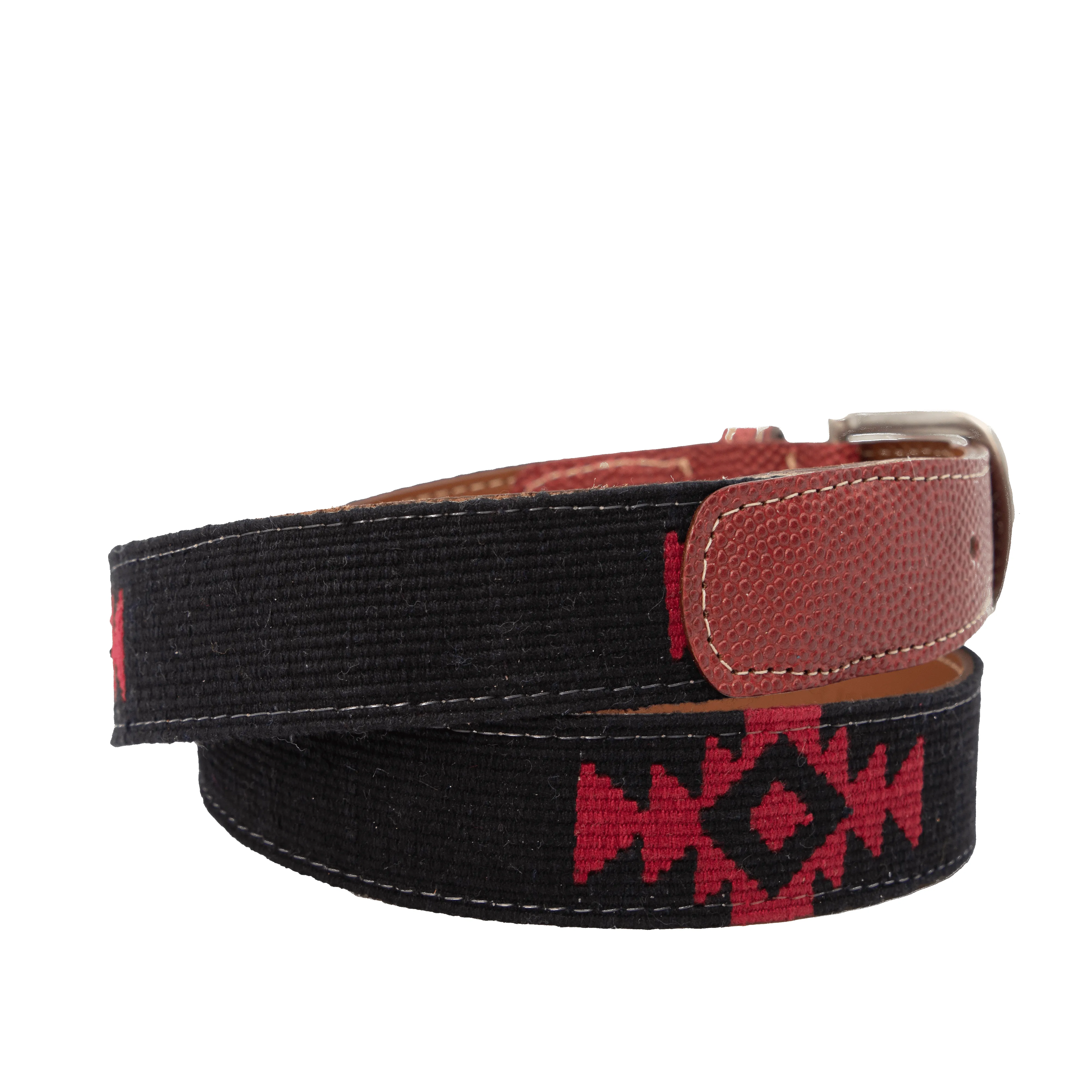 El Negro Woven Belt - Football Leather sold by La Matera product image thumbnail 4