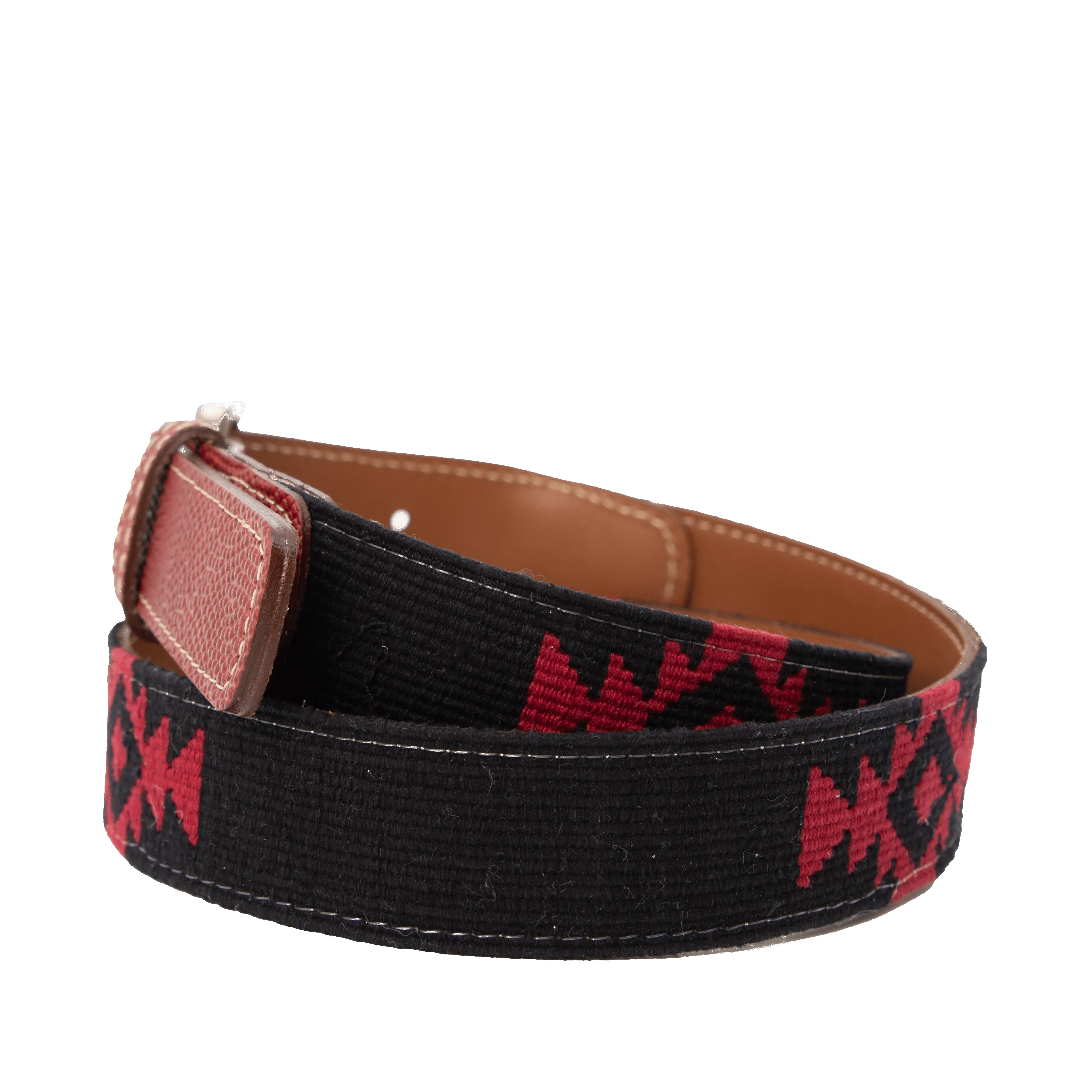 El Negro Woven Belt - Football Leather sold by La Matera product image thumbnail 3