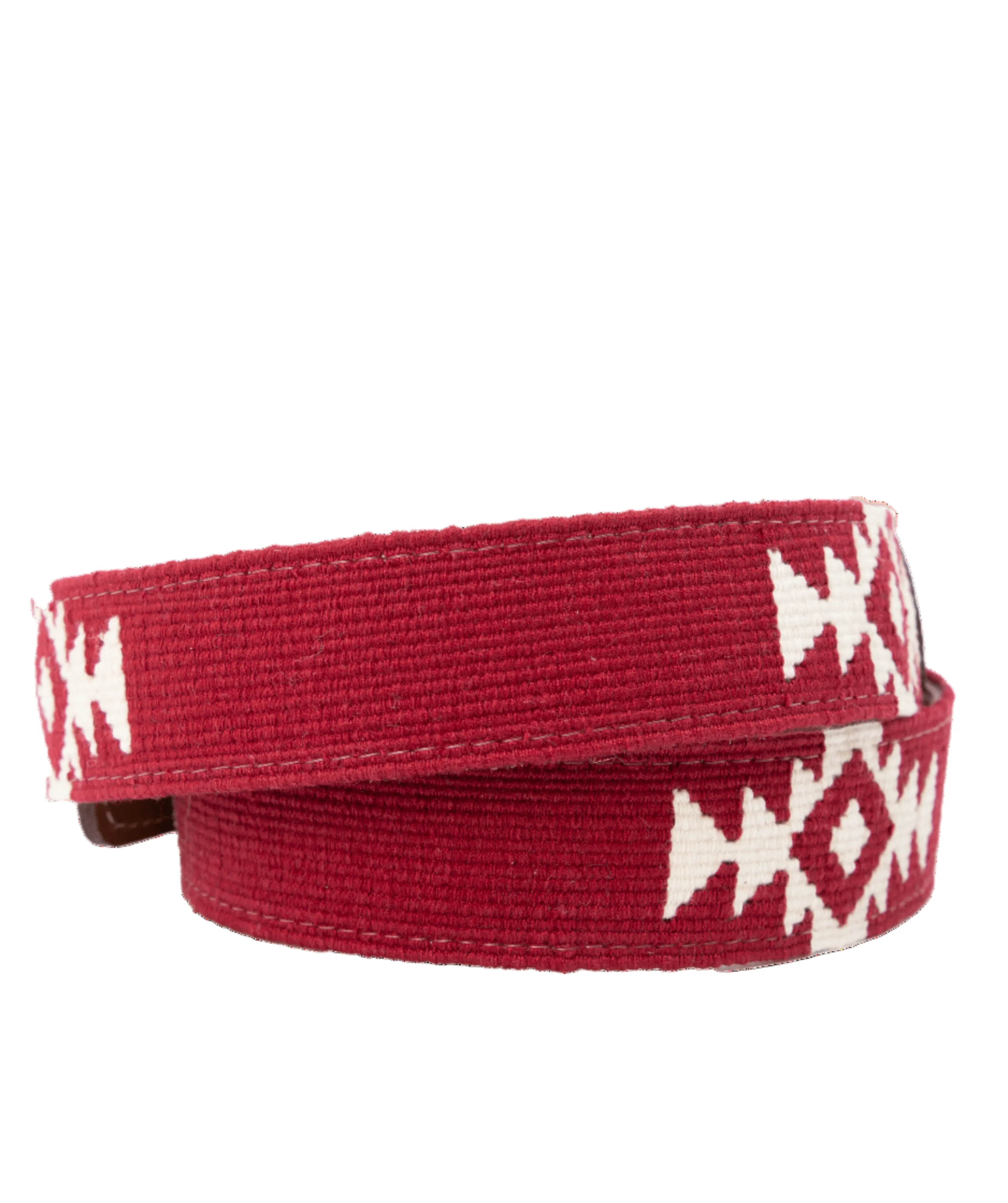El Granate Woven Belt - Football Leather sold by La Matera product image thumbnail 2