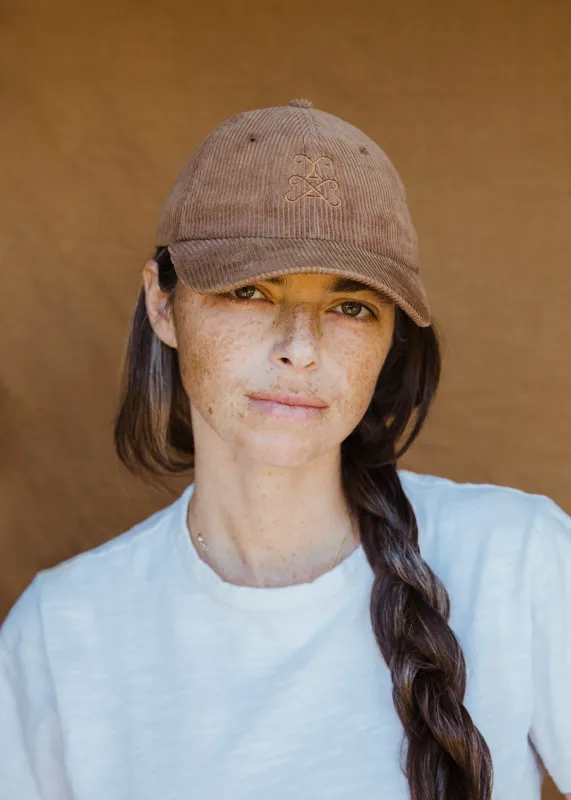 The Castaño Corduroy Hat sold by La Matera