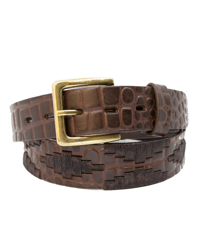 La Gran Reserva Polo Belt - Exótico Oscura made by La Matera