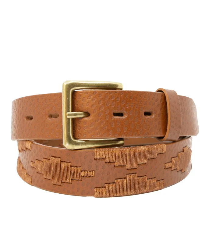La Gran Reserva Polo Belt - Exótico Miel made by La Matera