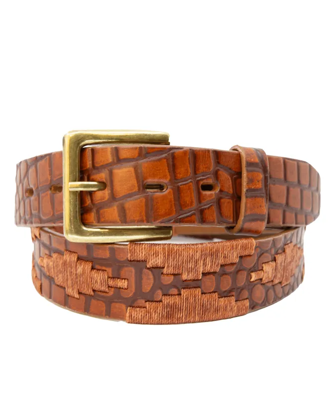 La Gran Reserva Polo Belt - Exótico Trigo sold by La Matera