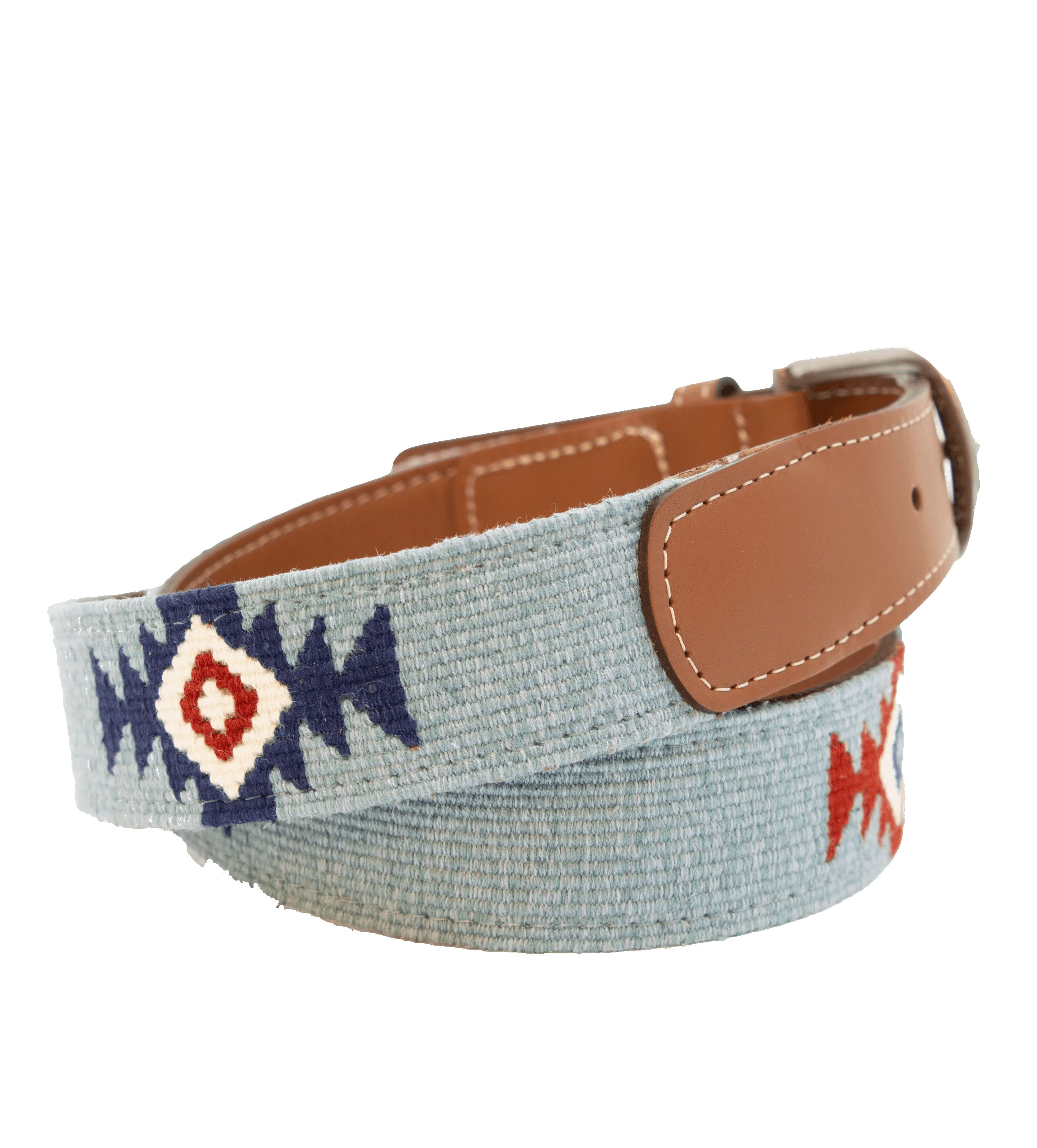 Limited Edition: El Azul Chambray Woven Belt sold by La Matera product image thumbnail 4