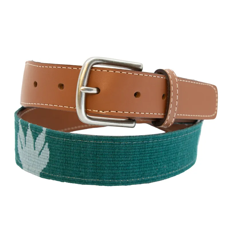 Limited Edition: El Agave Verde Woven Belt made by La Matera