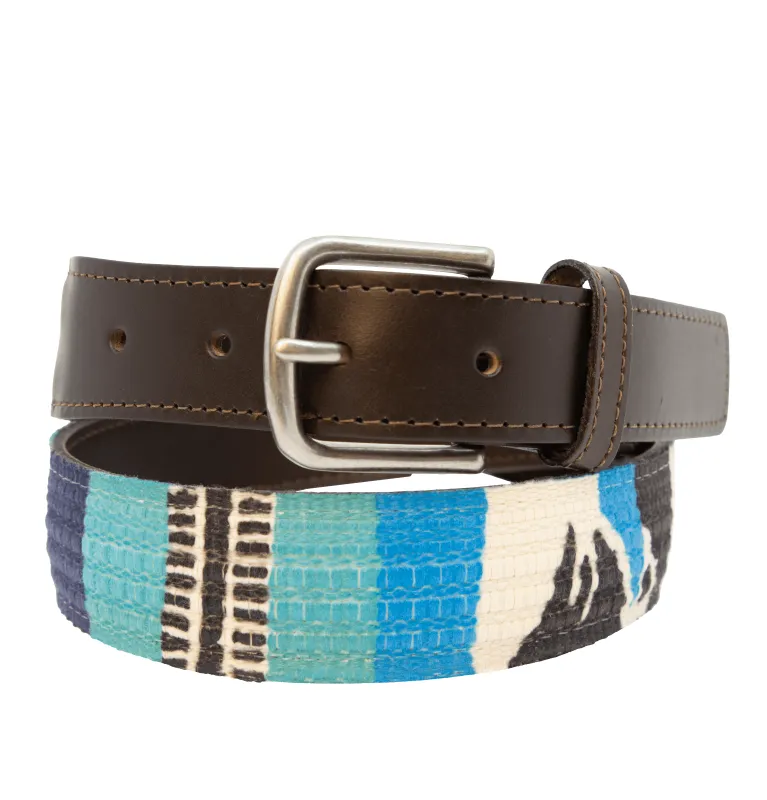 El Arándano Woven Belt made by La Matera