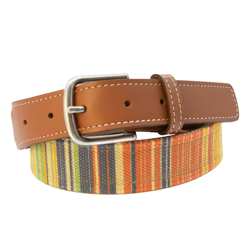 El Arco Iris Woven Belt made by La Matera