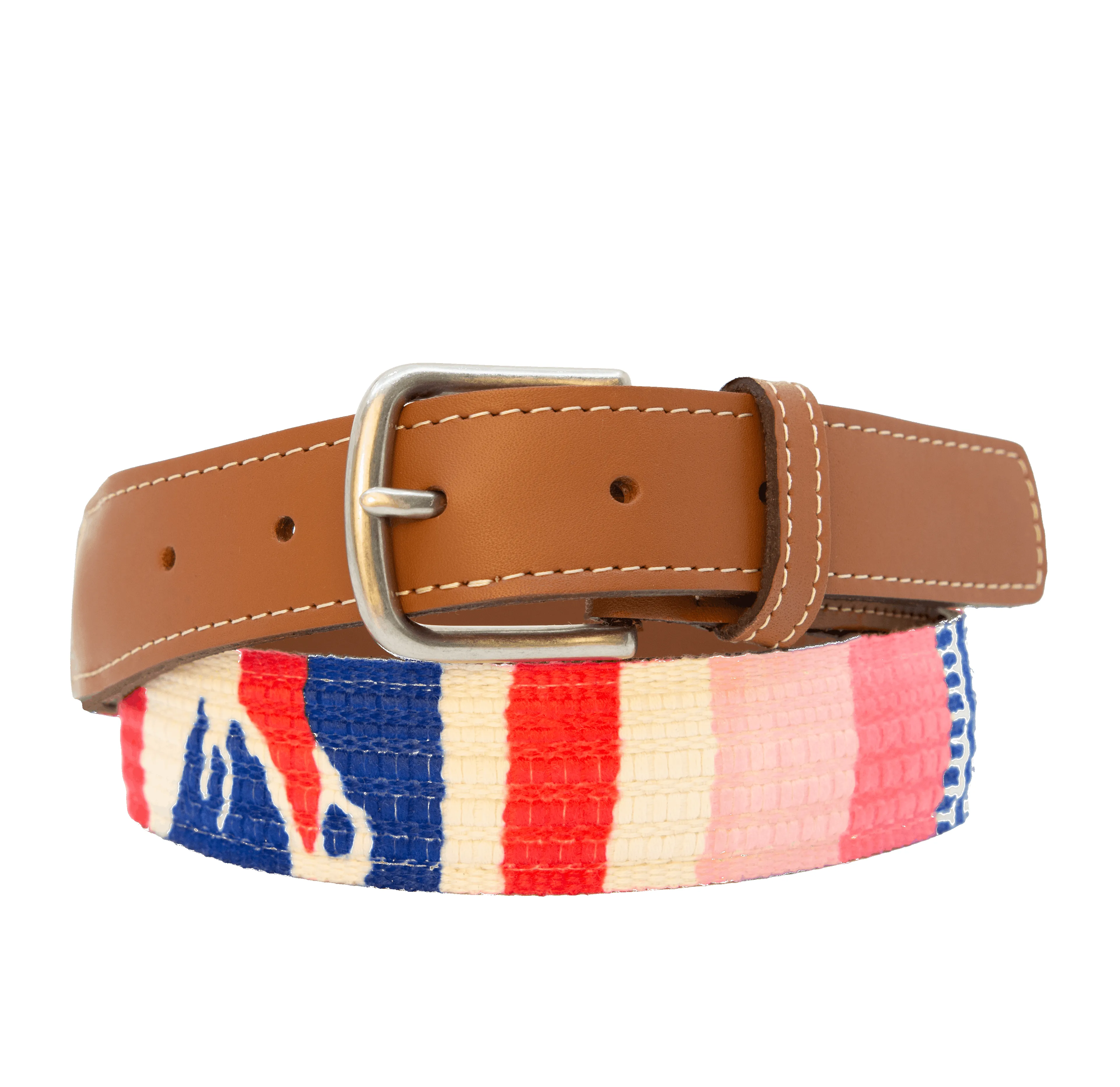 La Pitaya Woven Belt sold by La Matera