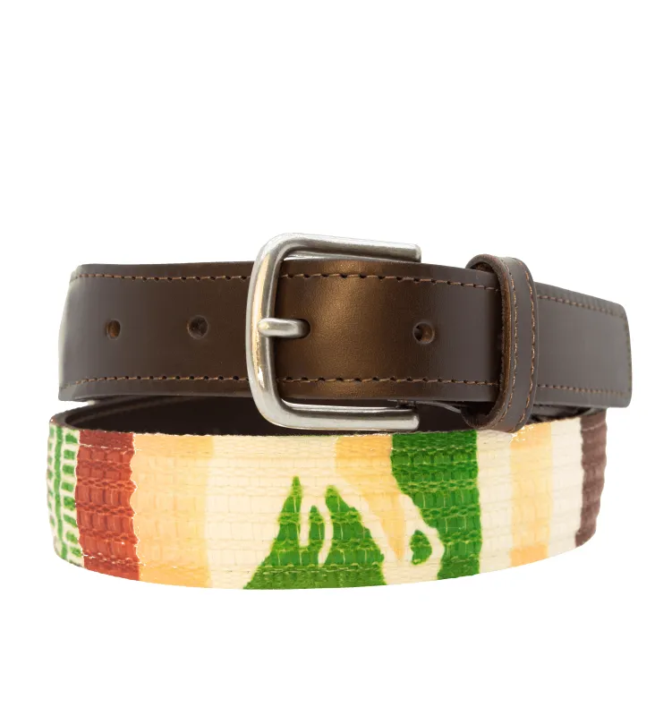 La Palmera Woven Belt made by La Matera