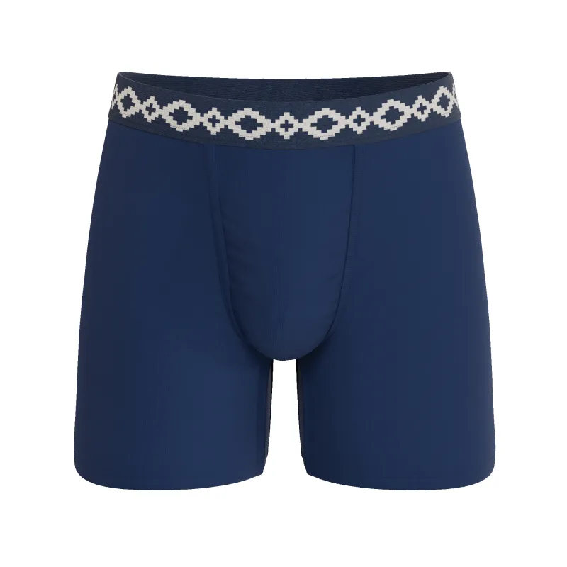 The Big Corbina Blue | La Matera x Shinesty Navy Ball Hammock® Pouch Underwear With Fly made by La Matera