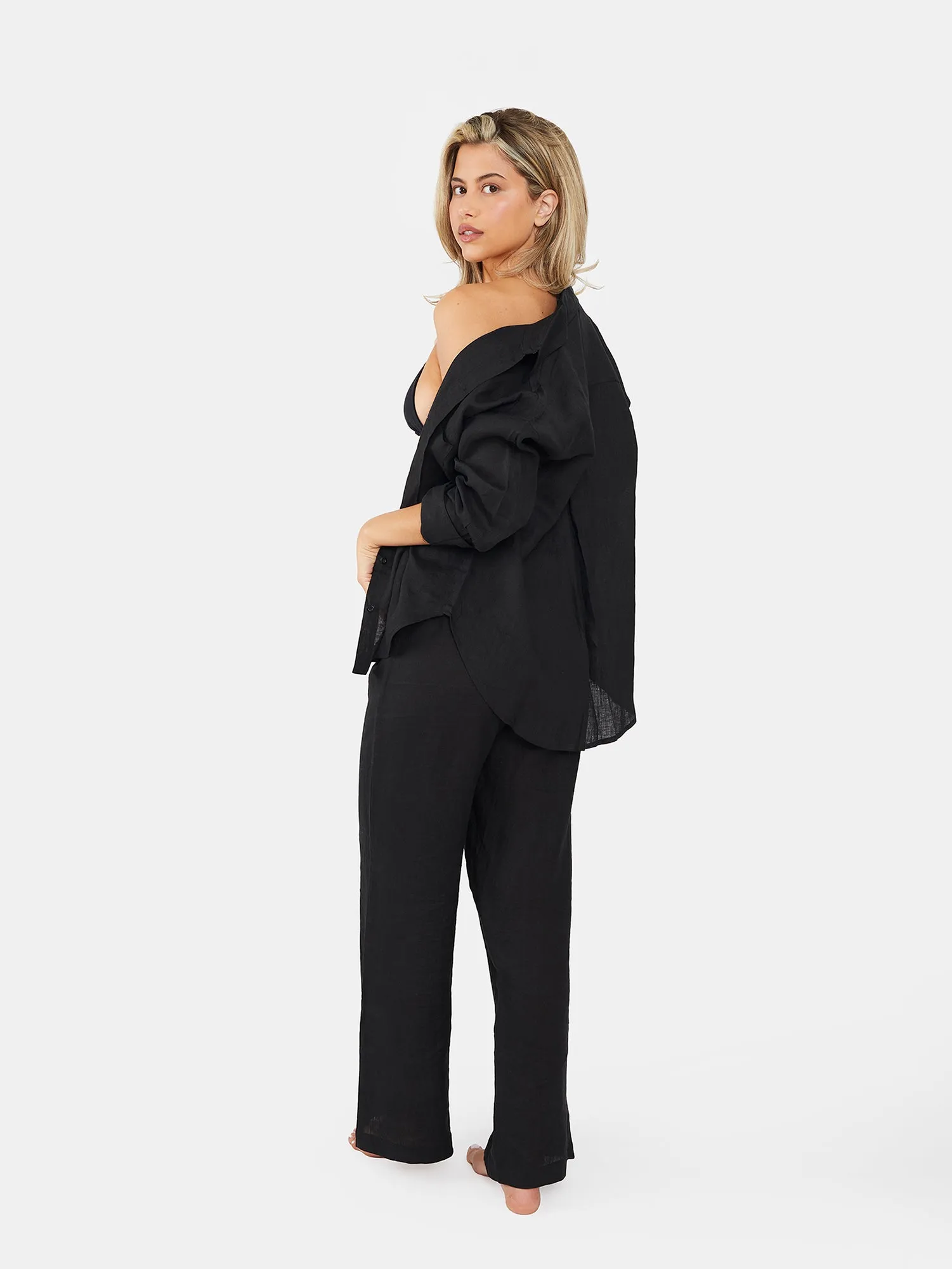 Linen Shirt sold by Nyud Swim product image thumbnail 2