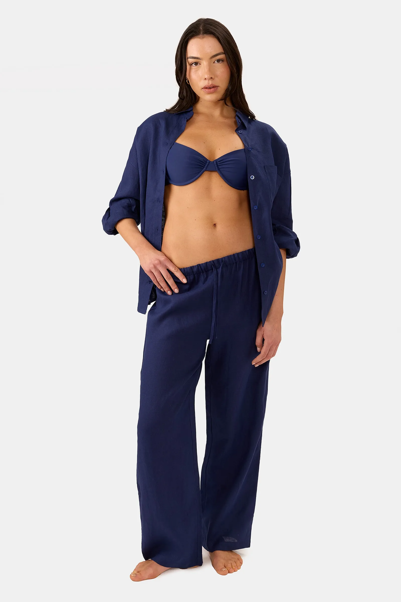 Linen Shirt sold by Nyud Swim product image thumbnail 3