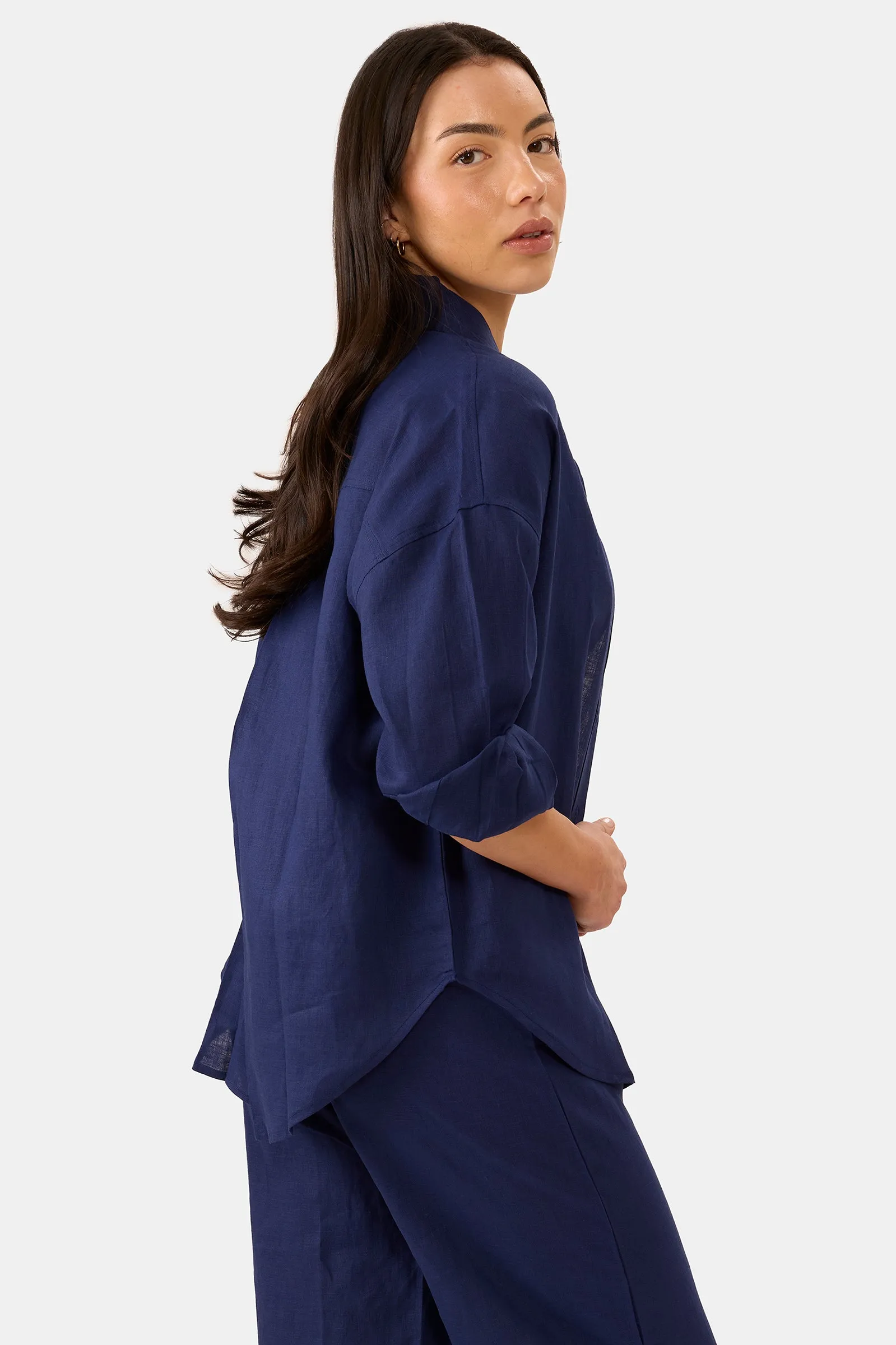 Linen Shirt sold by Nyud Swim product image thumbnail 2