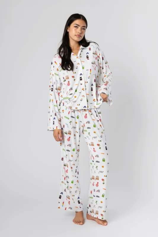 Miami Pant Set sold by PJs by PJ