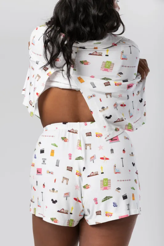 Los Angeles Short Set sold by PJs by PJ