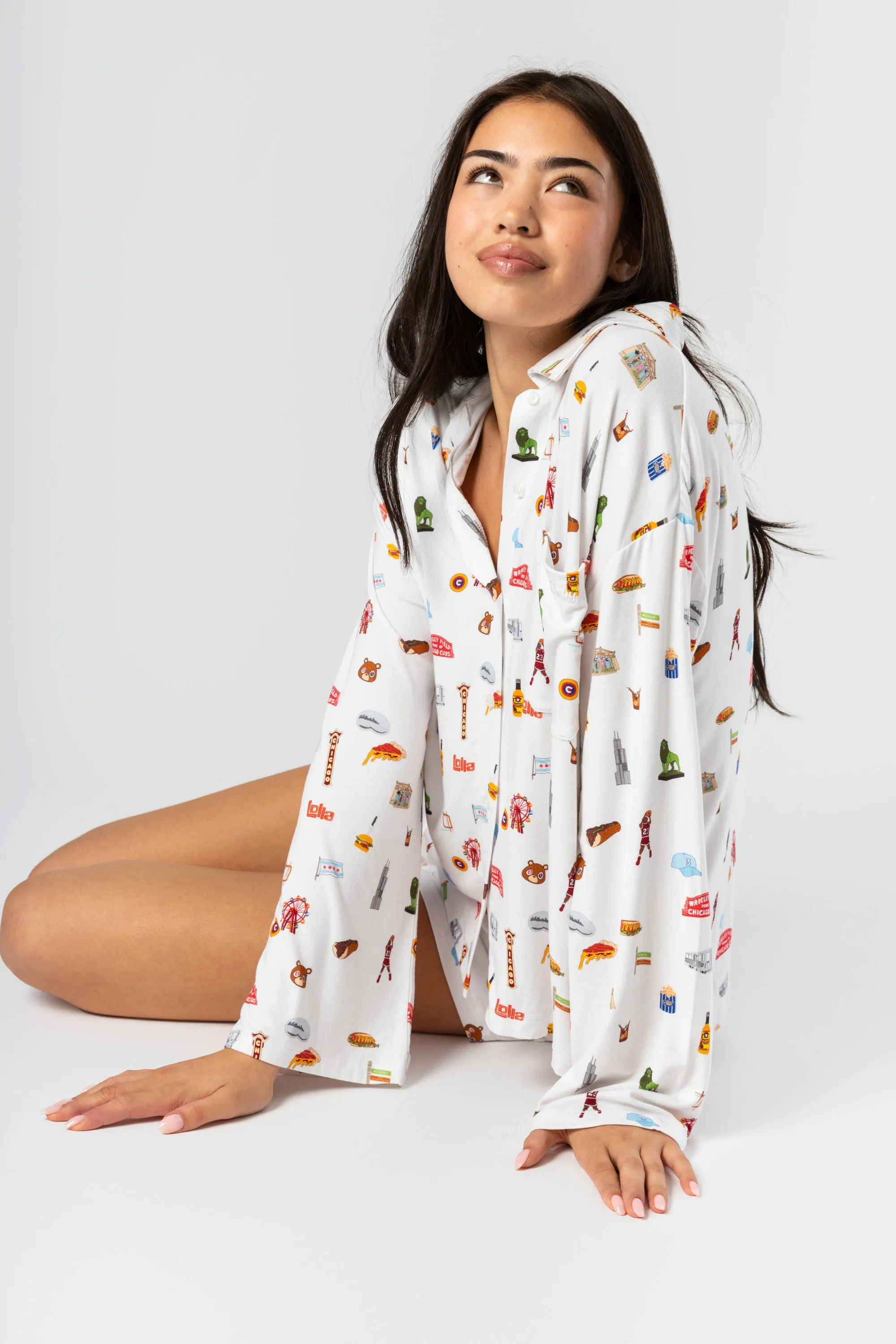 Chicago Short Set sold by PJs by PJ product image thumbnail 2