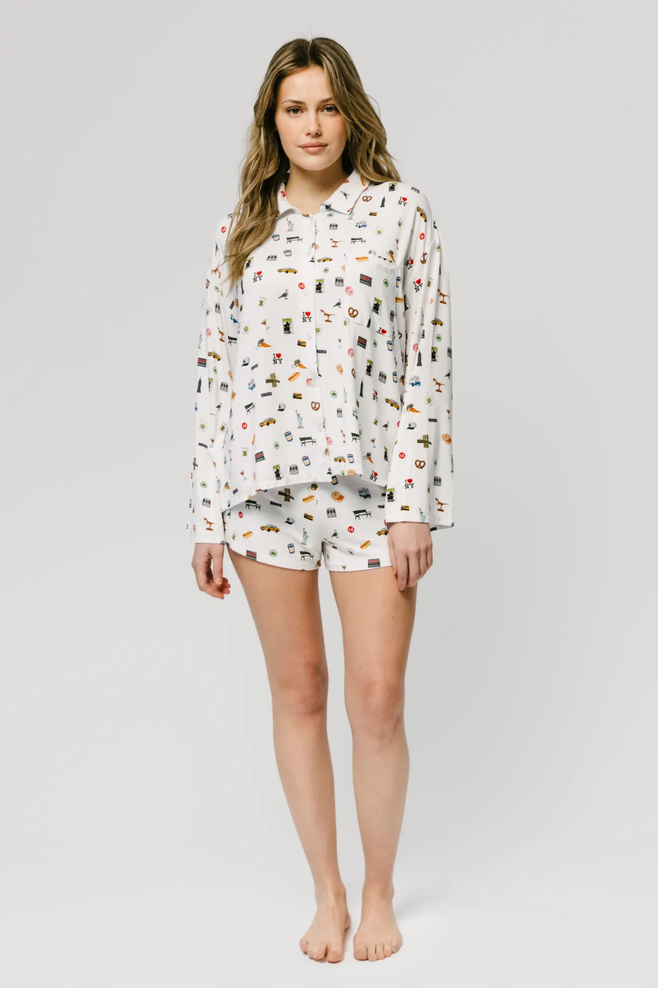 Preorder - The NYC Short Set sold by PJs by PJ