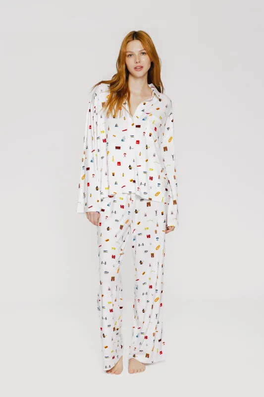 Philadelphia Pant Set sold by PJs by PJ