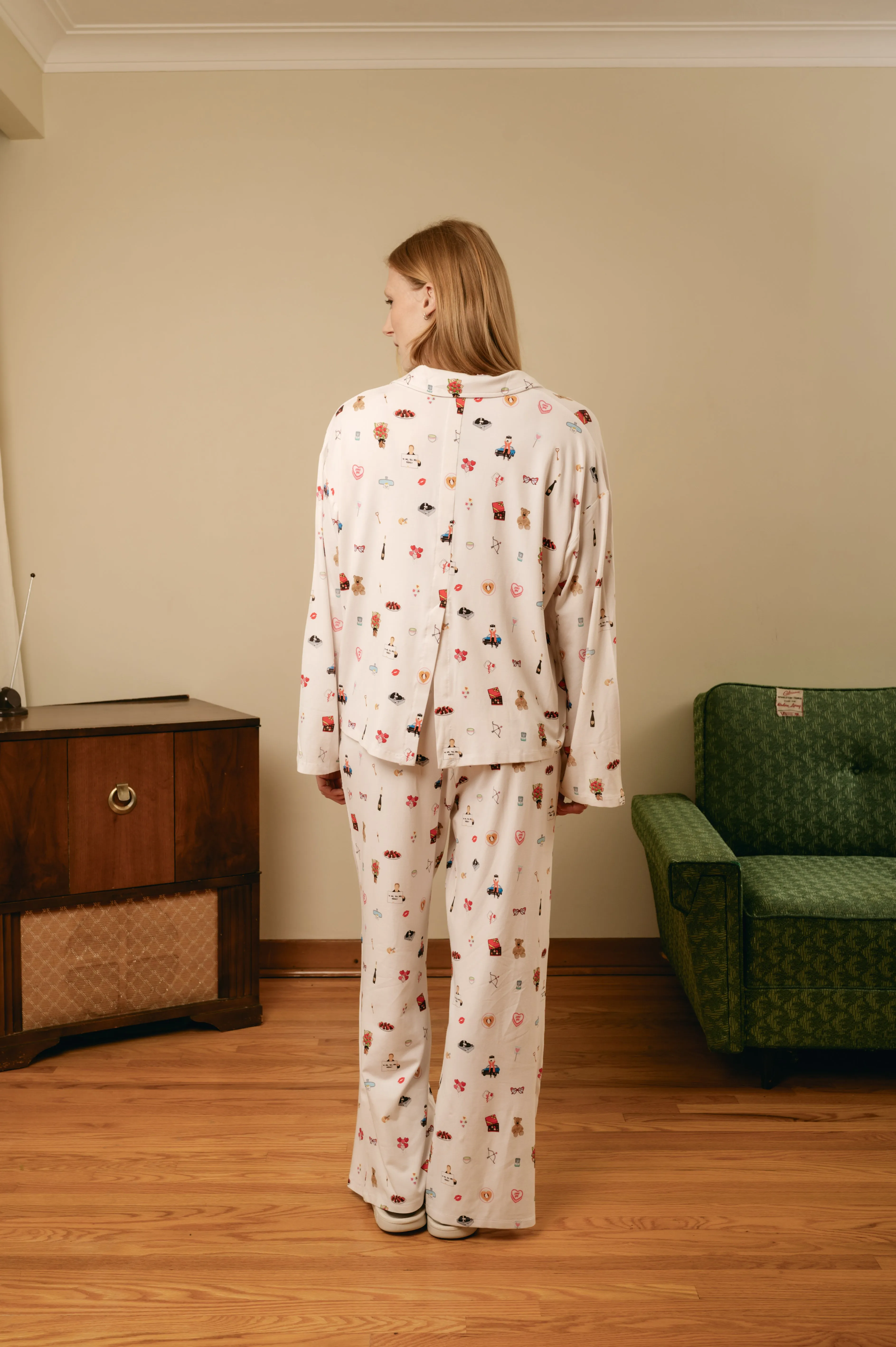Lover's Print Pant Set sold by PJs by PJ product image thumbnail 3