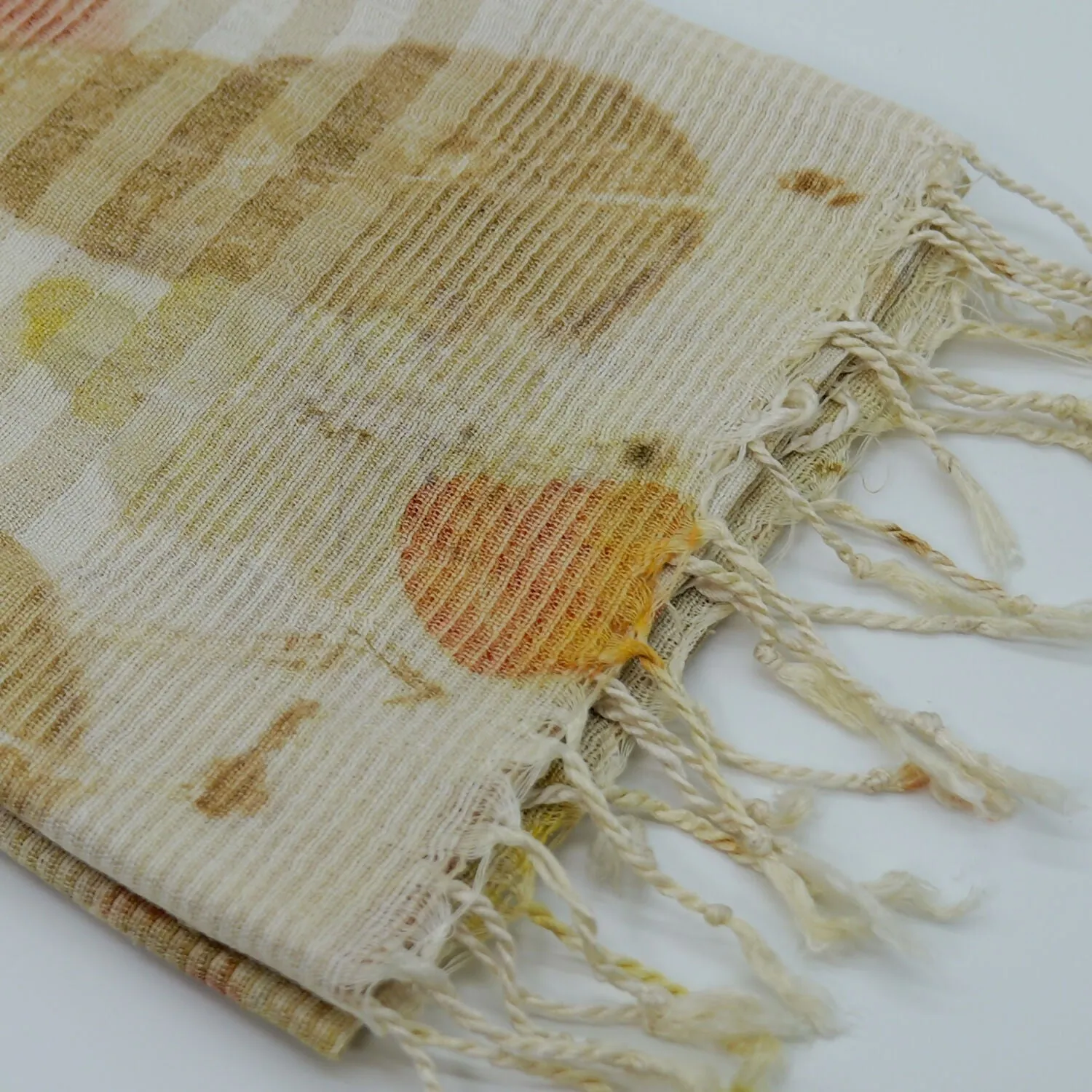 Handwoven Silk Scarf with Nature-Inspired Design sold by wboxgo product image thumbnail 3