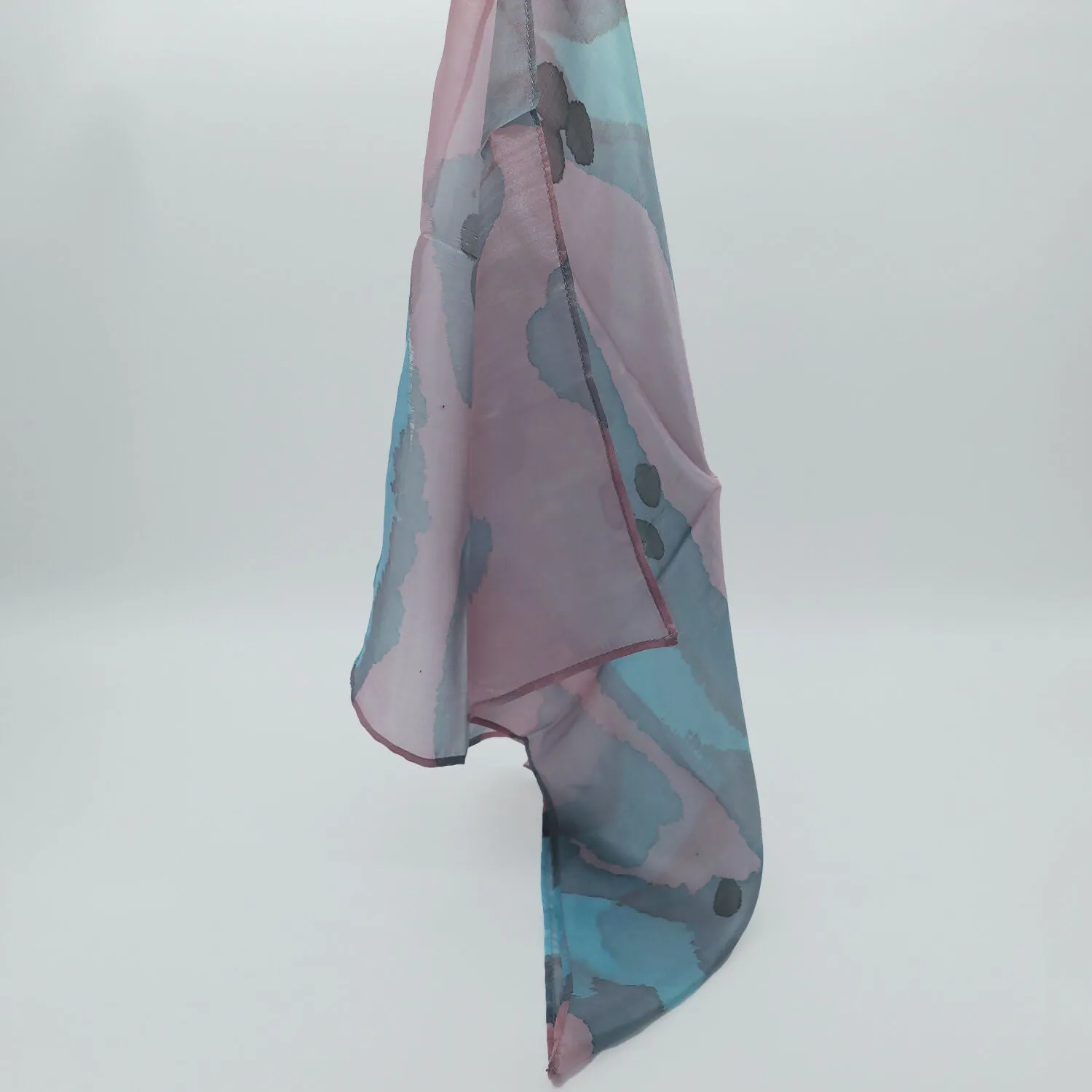 Chic Silkworm Silk Neck Scarf – A Delicate Statement sold by wboxgo product image thumbnail 3