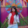 Luxurious Red Silkworm Silk Scarf – Elegance Redefined sold by wboxgo