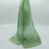 Handcrafted Green Silk Scarf - Made from Silkworms sold by wboxgo