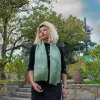 Handcrafted Green Silk Scarf - Made from Silkworms sold by wboxgo
