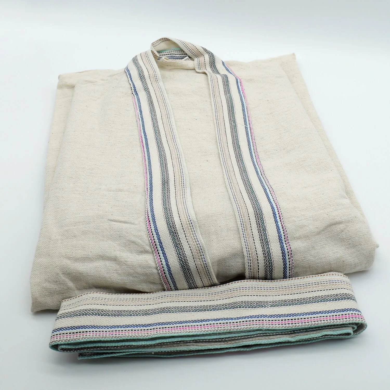 Handwoven Silk Robe with Matching Belt – Timeless Elegance and Comfort sold by wboxgo