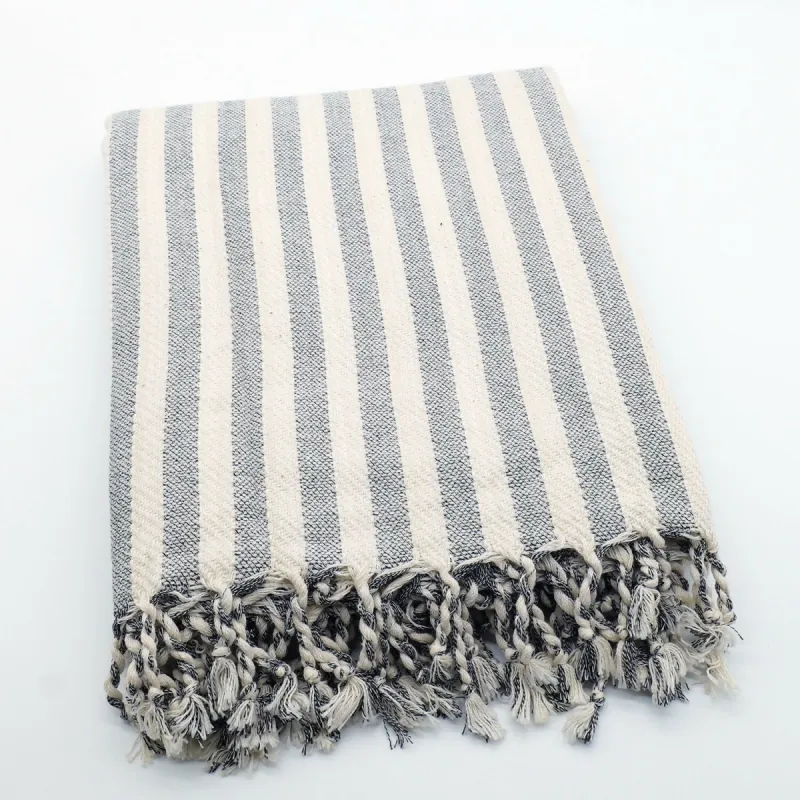 Handwoven Silk Throw with Fringe – Timeless Elegance and Comfort sold by wboxgo