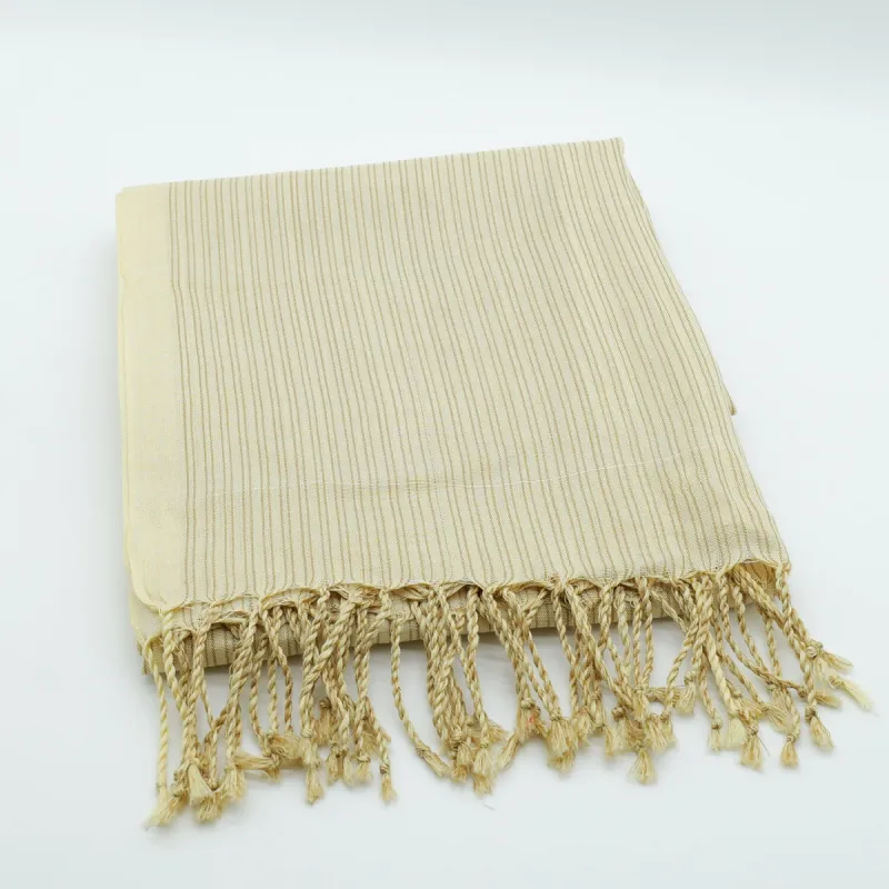 Handwoven Silk Throw with Fringe – Elegant and Timeless Design made by wboxgo