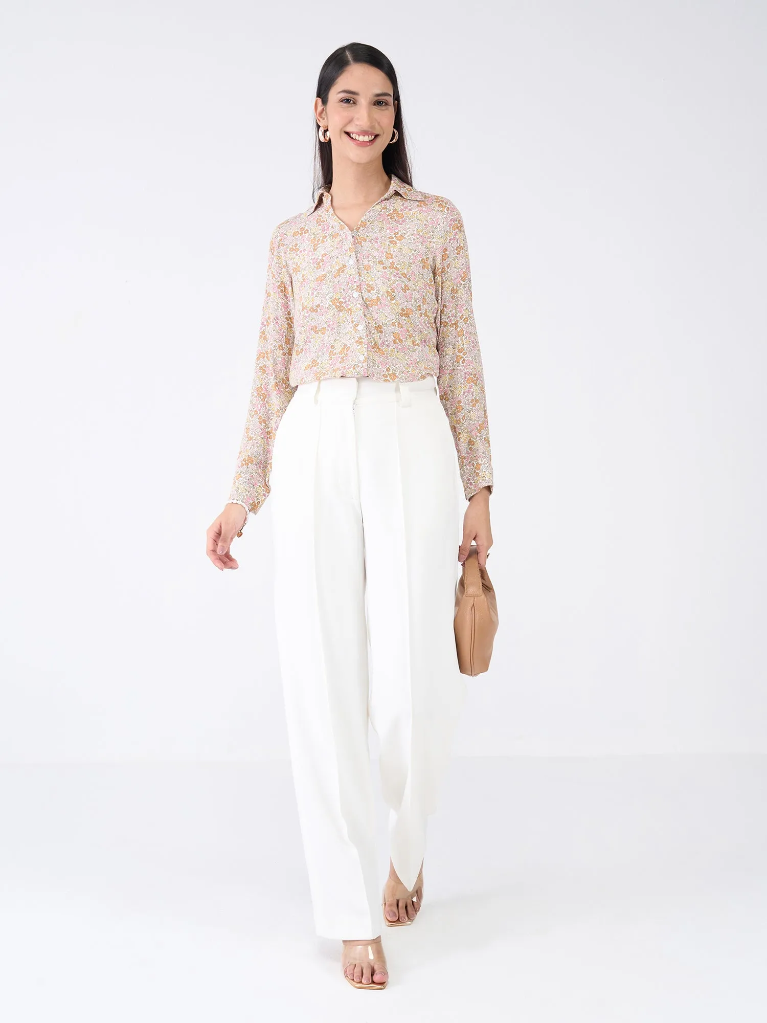 Sierra Shirt Floral Button Down Shirt-Multicolor sold by Salt Attire product image thumbnail 5