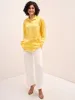 Sunstruck Embellished Button Down Shirt-Yellow sold by Salt Attire