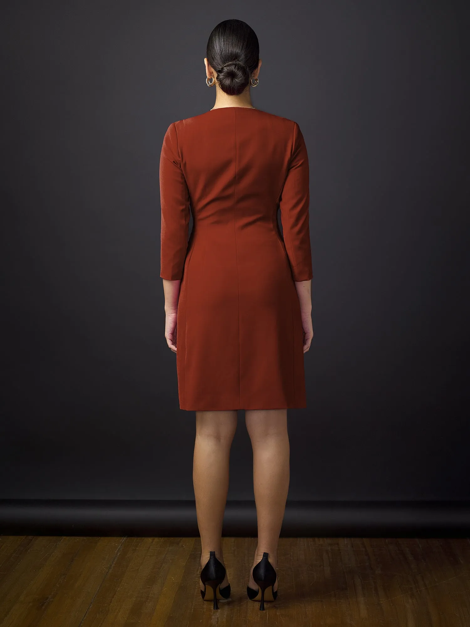 Mindy Blazer Dress-Tan sold by Salt Attire product image thumbnail 5