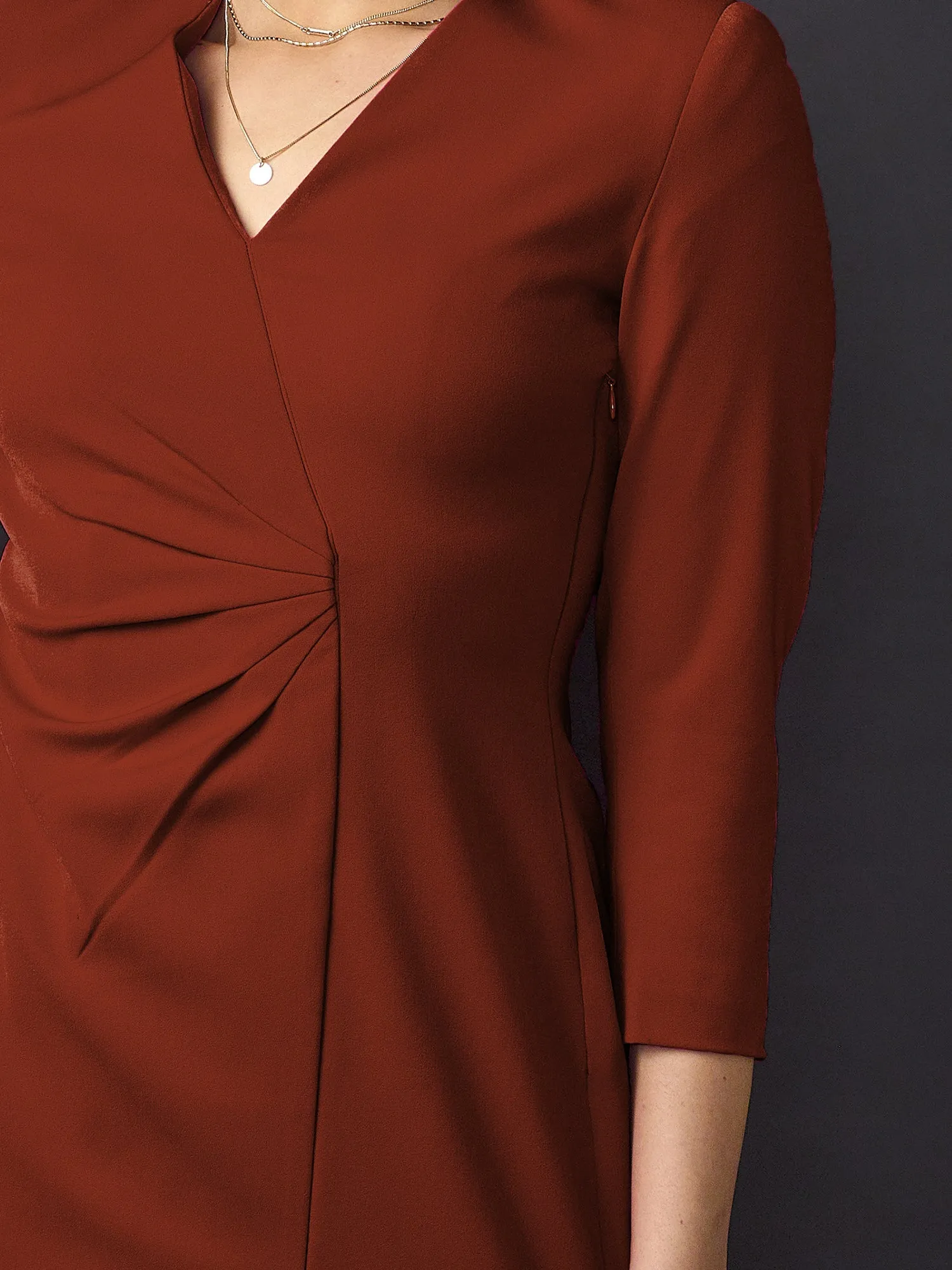 Mindy Blazer Dress-Tan sold by Salt Attire product image thumbnail 3