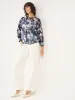 Florian Floral Button Down Top-Multicolor sold by Salt Attire