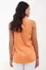 Valencia Halter Neck Shirt - Orange sold by Salt Attire