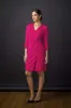 Mindy Blazer Dress - Pop Pink sold by Salt Attire