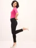 Flex Pull On Slim Jeggings - Black sold by Salt Attire