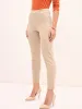 Flex Pull On Slim Jeggings - Beige sold by Salt Attire